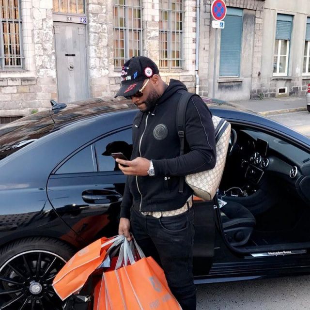 The backpack Gucci x Supreme Gradur on his account Instagram