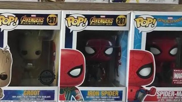 pop iron spider