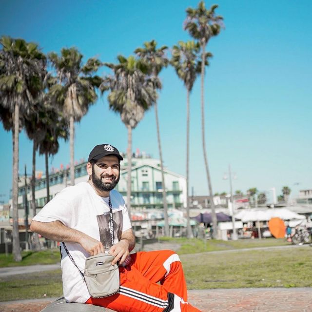 The bag is Supreme SS18 scope by Qias Omar on Instagram