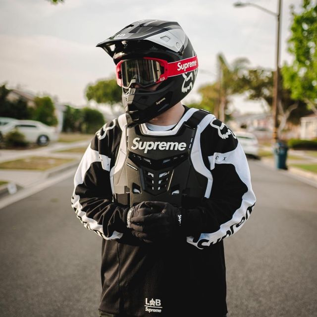 supreme motorcycle vest