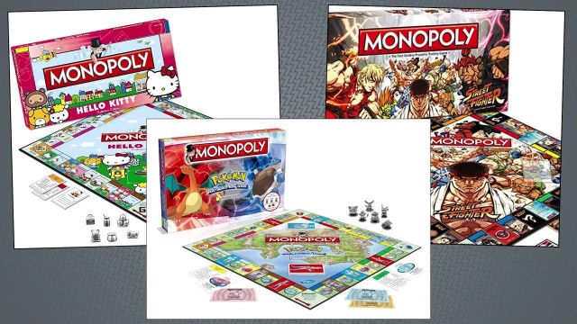 The monopoly game Hello Kitty in the youtube video 7 games unusual of Doc Seven