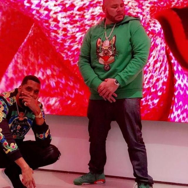 The Nike Air Jordan 6 Retro Nrg "gatorade" from fat joe on his instagram