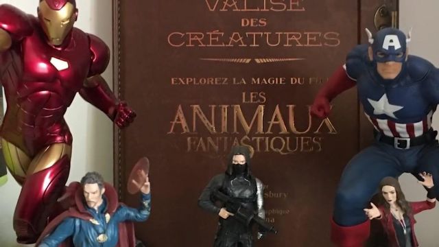 La figurine d'Iron Man vue dans la video "Vous vendez du rêve - Vos collections Geek" de La Chaîne du Geek