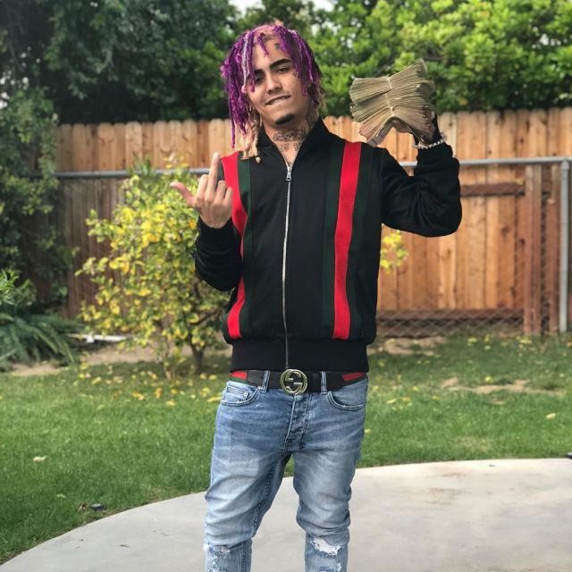 lil pump gucci belt