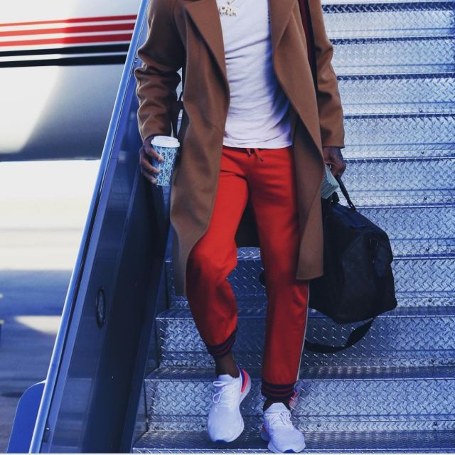 The pair of Nike Epic React Flyknit worn by PJ Tucker on his account Instagram