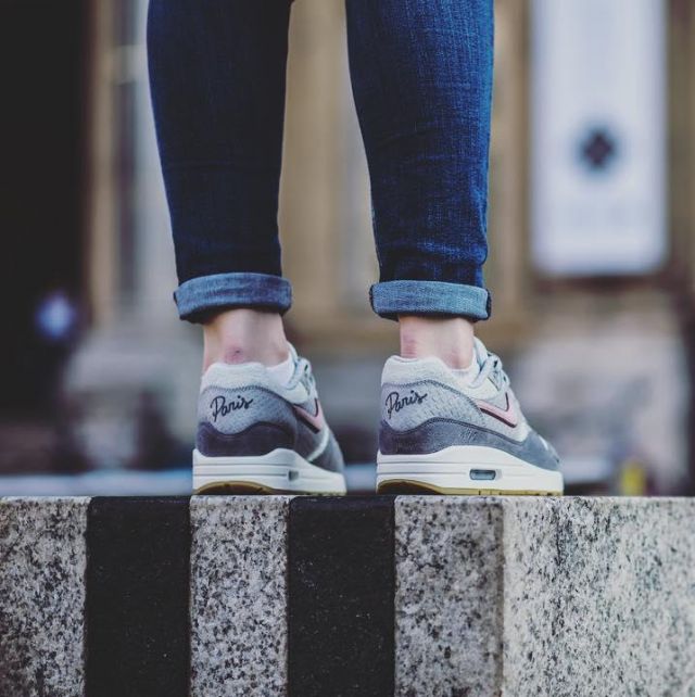 sneakers Nike Air Max 1 Paris Bespoke views on the account Instagram of labulledair