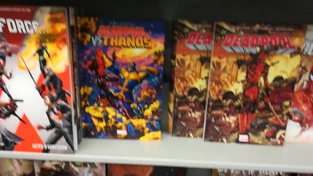 Comics Marvel Deadpool Vs Thanos Spotern