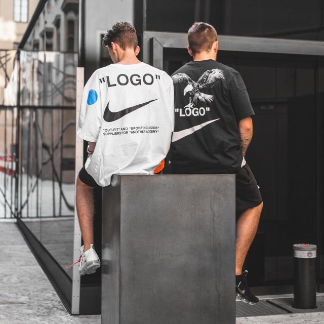 ow x nike tee