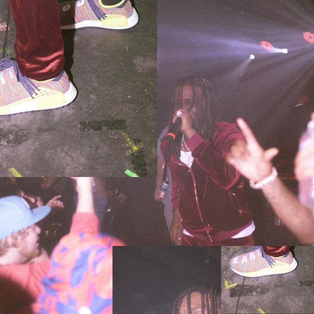 the sneakers NMD TR "PHARRELL" views on the account Instagram of Chief Keef