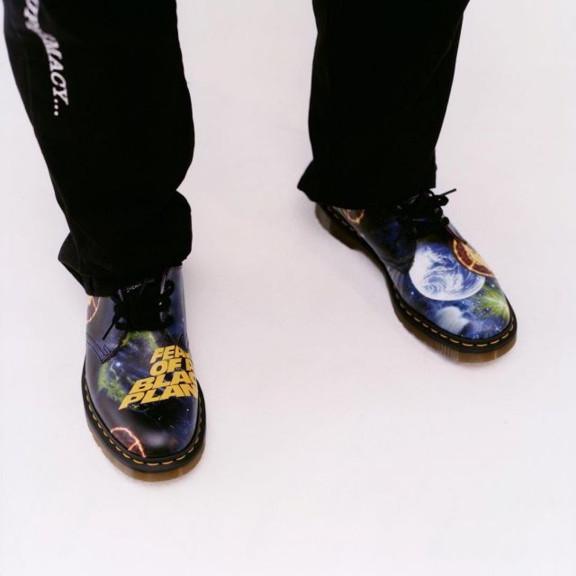 The Dr. Martens x Undercover galaxy of Game on his account Instagram