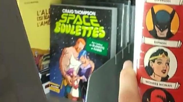 The comics Space balls seen on the video "I can't find any comics ?" of The Chain of the Geek