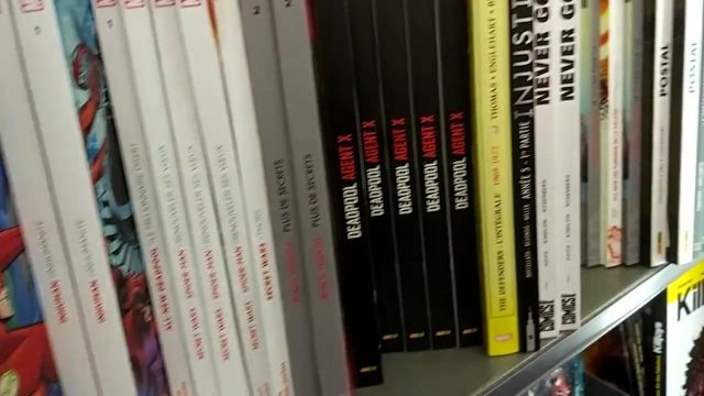 Comics Deadpool: Agent X seen on the video "I can't find any comics ?" of The Chain of the Geek