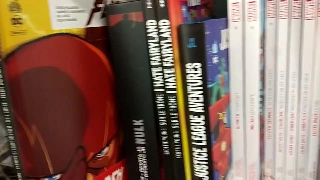 The book Justice League Adventures Volume 2 seen on the video "I can't find any comics ?" of The Chain of the Geek