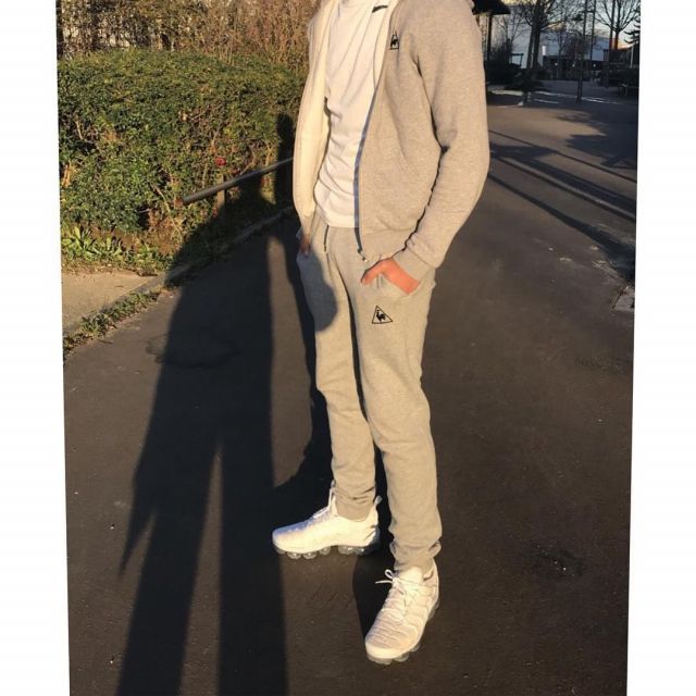 The Nike Vapormax white on the account Instagram @ahmed93120
