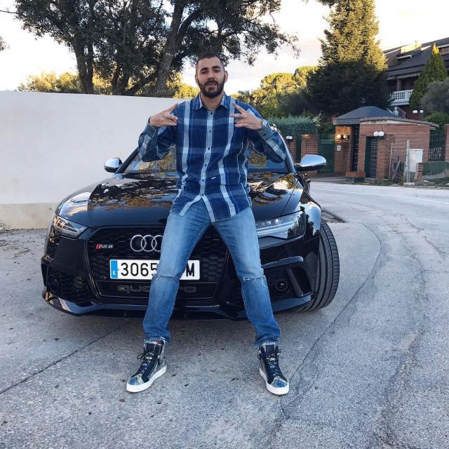 kunstner Alfabet Recept The pair of sneakers Giuseppe Zanotti Design Brayden worn by Karim Benzema  on his account Instagram | Spotern