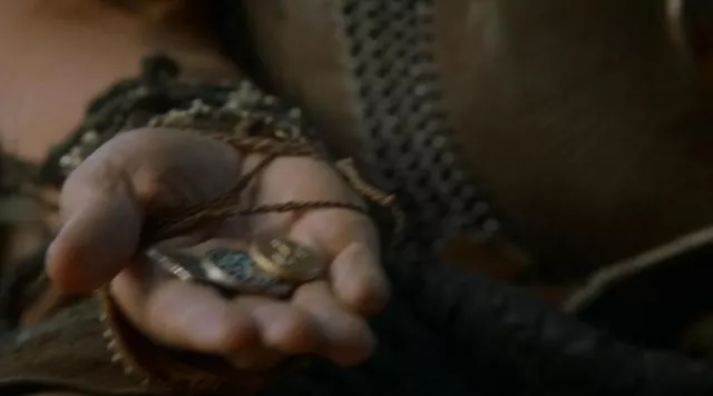 A gold coin by Volantis in the Game of Thrones series