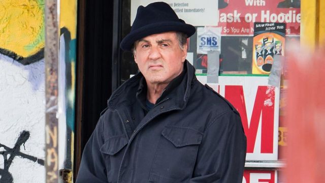 The hat of Rocky Balboa (Sylvester Stallone) in Creed