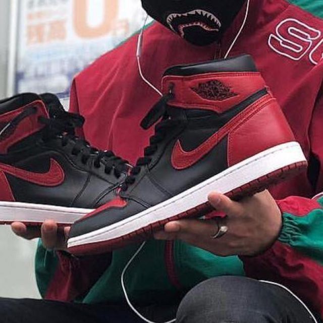 jordan 1 retro rouge et noir