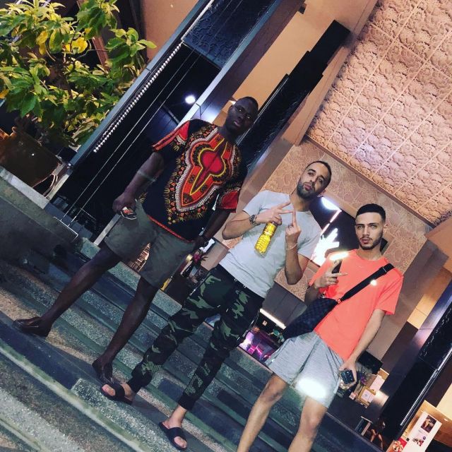 The bag Louis Vuitton worn by a friend of Naps on one of his posts Instagram