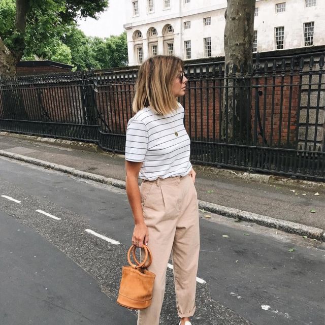 The t-shirt in stripe worn by emmahill seen on his instagram | Spotern