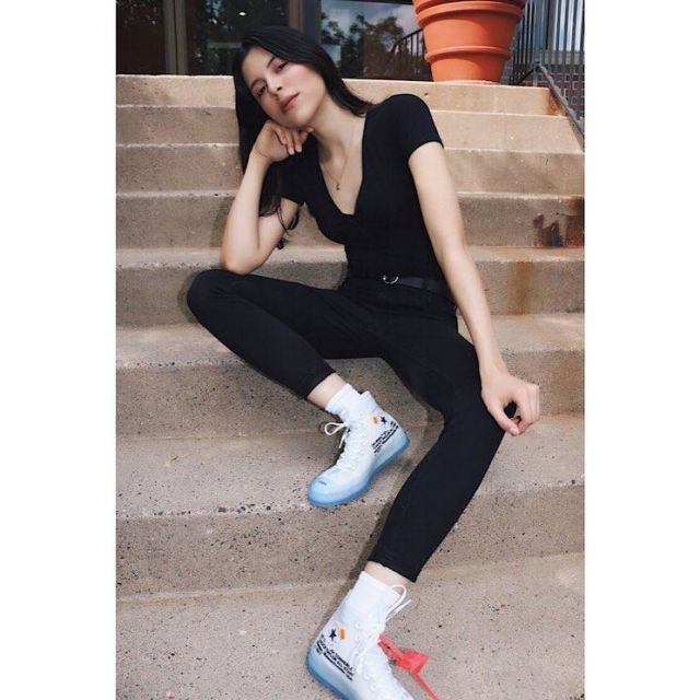 off white converse outfit