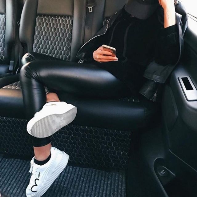 puma suede semelle epaisse