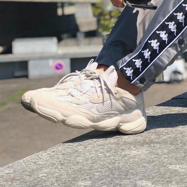 The pair of Adidas Yeezy 500 Blush that door so_style on his post Instagram  | Spotern