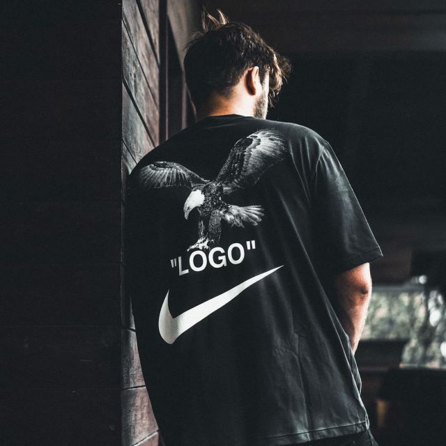 The Black T Shirt Nike X Off White That Is On The Influencer Clemens Kuchinka On His Instagram Spotern