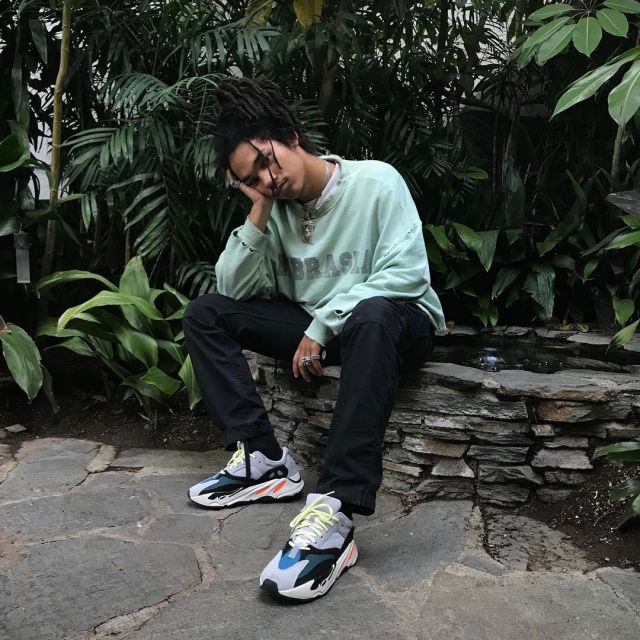 The Yeezy Boost wave runner 700 Luka Sabbath on the account Instagram @yeezyboosts