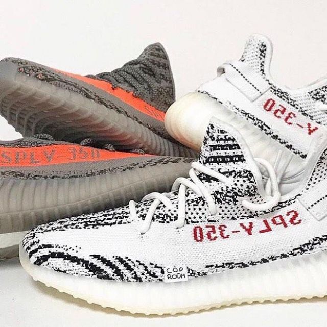 yeezy 350 noir orange