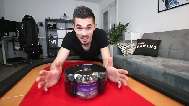 The robot vacuum cleaner in the youtube video of this robot I was amazed of Adri Geek