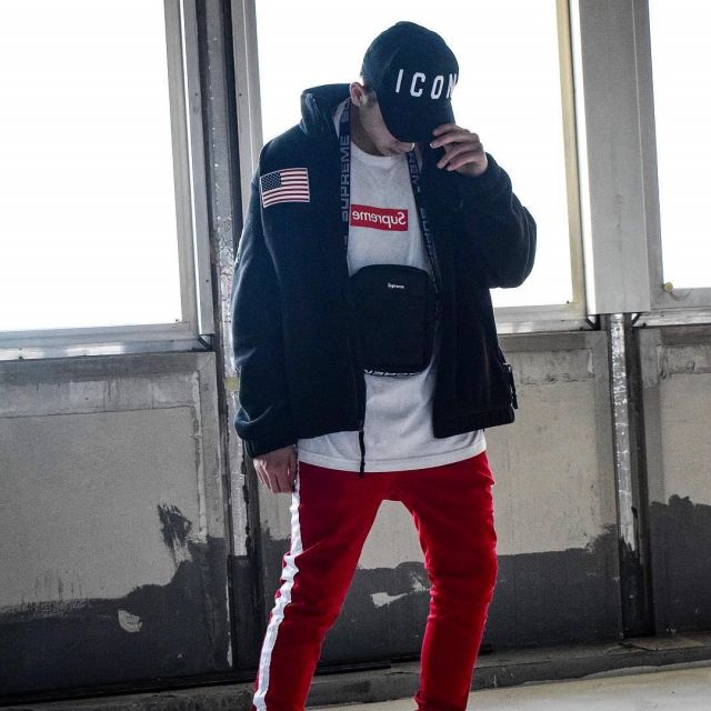 The cap Dsquared2 worn by the influencer Hyped Jason on his Instagram