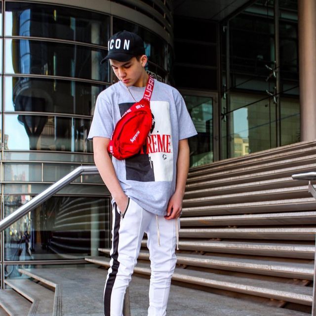 supreme scarface tee red