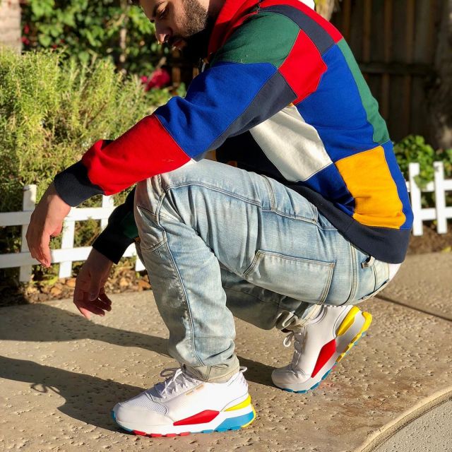 The Puma RS-0 that carries the influencer Qias Omar on his Instagram