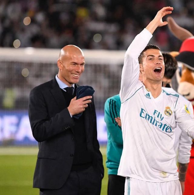 Le maillot du Réal Madrid de Cristaino Ronaldo sur son compte instagram.