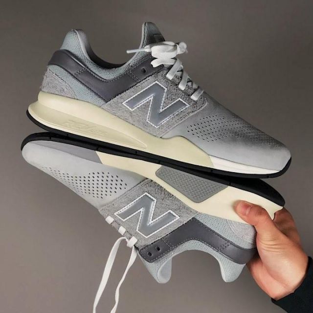 The new balance 247 v2 grey on the 