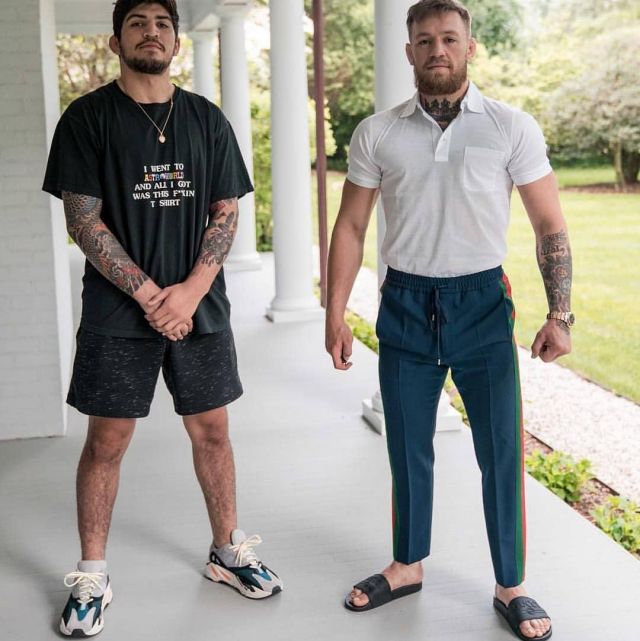 udvande sengetøj Diktatur The Mules Gucci for Conor McGregor on a photo of the page in Instagram fans  | Spotern