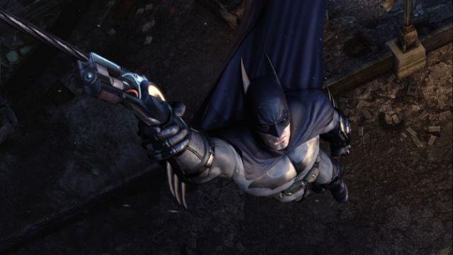 replique du Batgrappin dans la série de jeux vidéo Batman