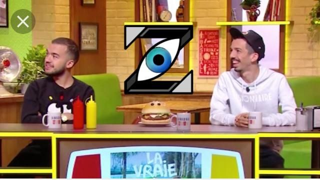 The sweat black Vision of Oli (Bigflo&Oli) seen in the Burger Quiz