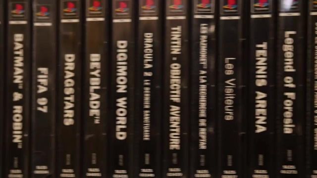 game ps1 Tintin objectif adventure seen in the Player of the attic - The visitors / Asterix versus Caesar - PSX Player from the attic