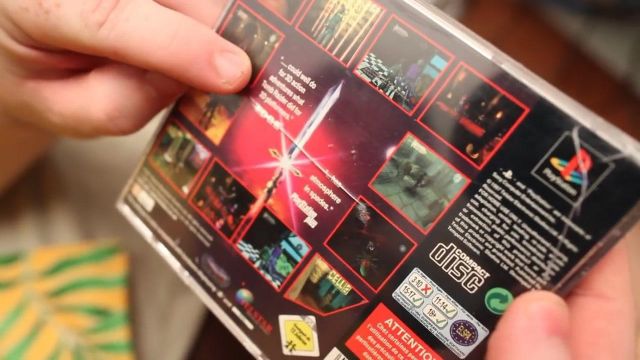 game ps1 Excalibur seen in a Player of Grenier - Excalibur 2555 A. D - Playstation Player of the attic