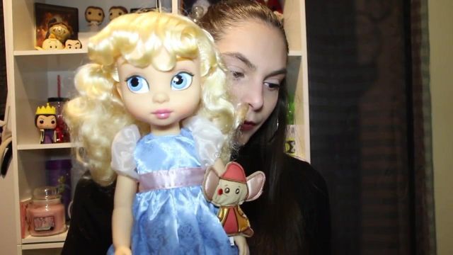 The doll animator Cinderella in the youtube video my collection animators