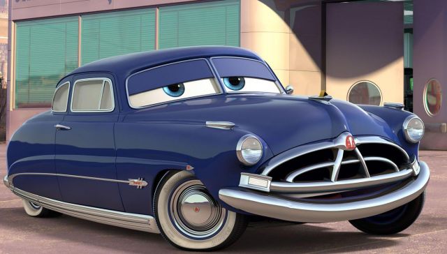 The car Doc Hudson view in Cars