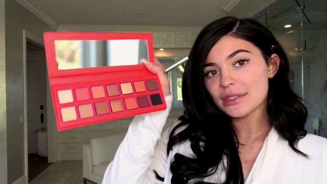 Palette been used by kylie jenner in her video for vogue
