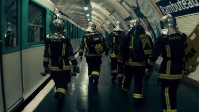 The metro station Rambuteau in Paris in the trailer to Save or perish