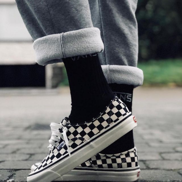 checkerboard vans instagram