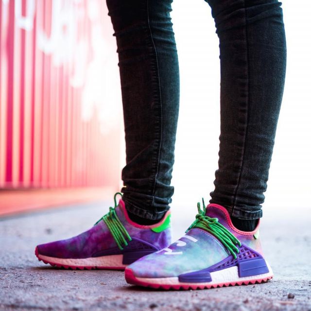 Sneakers colorful adidas Human Race NMD 