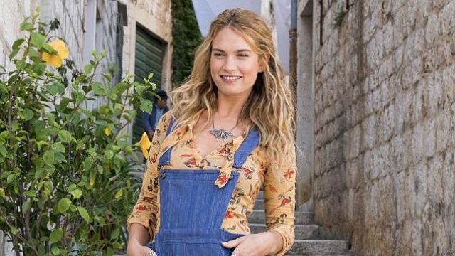 lily james on the set of mamma mia here we go again in england-240817_3