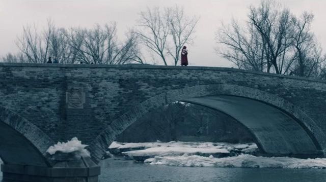 The park Etienne brulé in Canada where it regularly move, the Handmaids in The Handmaid''s Tale S01E09