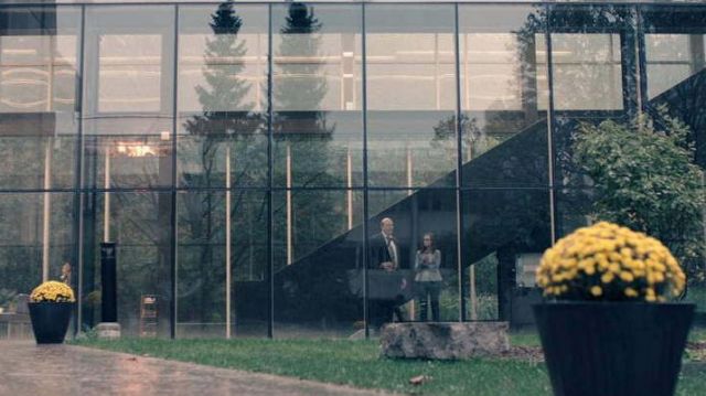 The University of Toronto Terrence Donnelly Health Sciences Complex in Canada, where Emily teaches in The Handmaid''s Tale S02E02